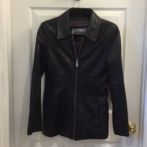 Wilson Pelle Studio Black Leather Jacket